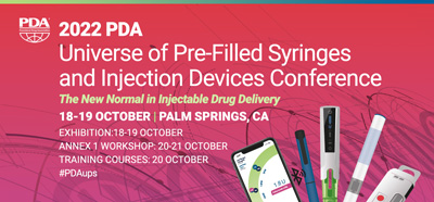 2022 PDA Universe of Pre-Filled Syringes and Injection Devices Conference