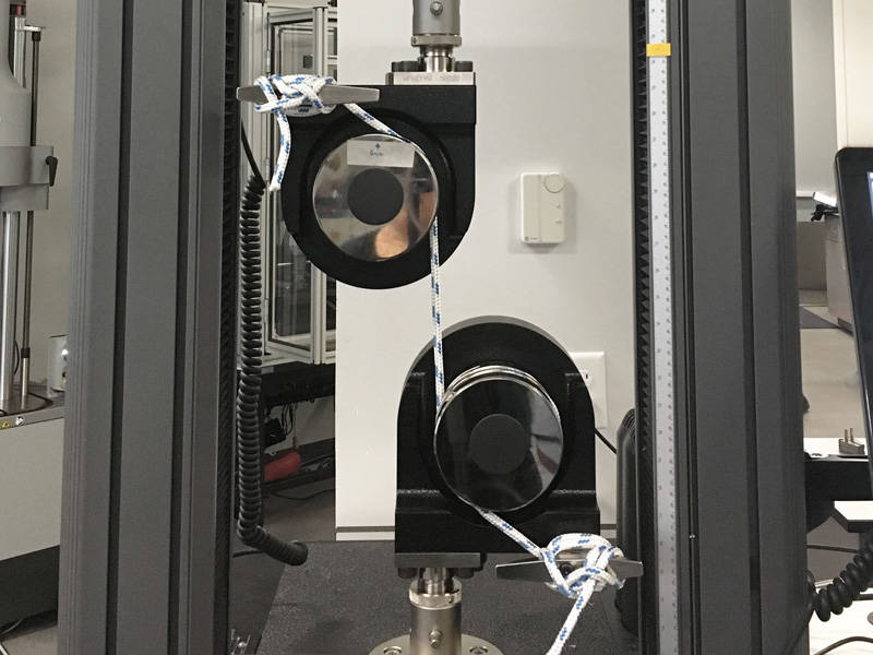 Braided Rope Tensile Testing