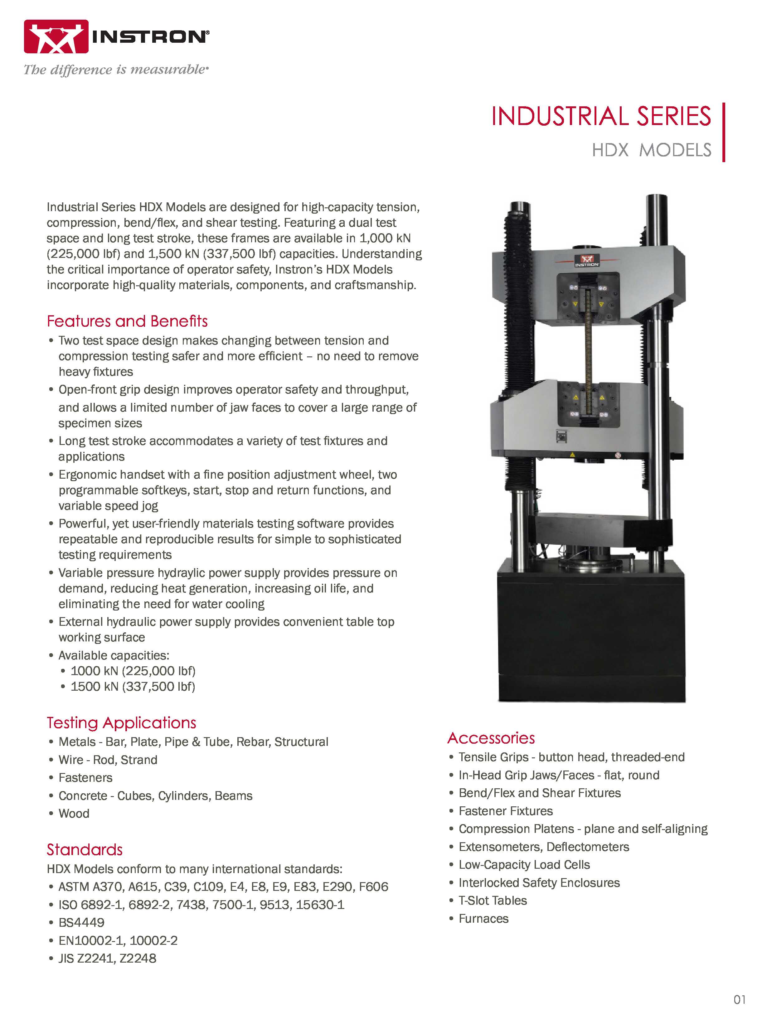 Industrial Series HDX Models