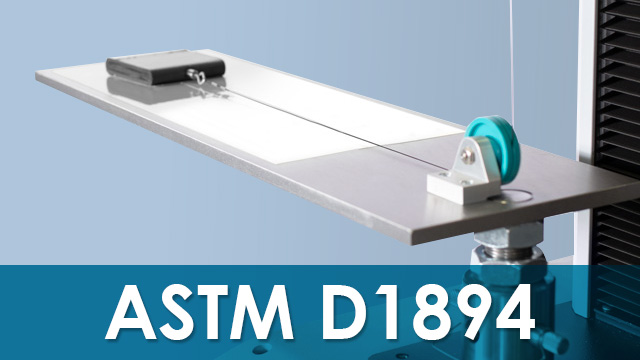 ASTM D1894 塑料薄膜摩擦系数