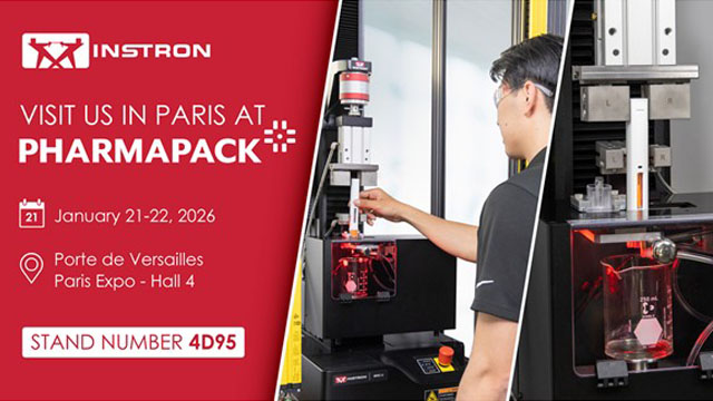 Join Instron at Pharmapack 2026