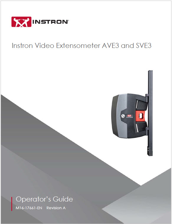 AVE3 & SVE3 Video Extensometer Operator’s Guide