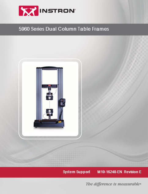 5960 Dual Column Table Frames System Support