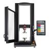 Debris shield on dual column table model universal testing system